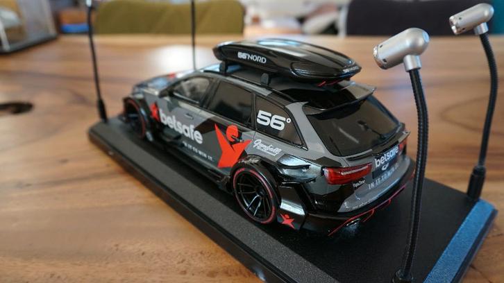 Betsafe Audi RS6 GT-spirit 1:18, Hobby en Vrije tijd, Modelauto's | 1:18, Zo goed als nieuw, Auto, Overige merken, Ophalen of Verzenden