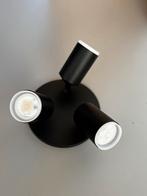 Philips Hue Fugato Plafondlamp Spots (zwart), Ophalen of Verzenden, Zo goed als nieuw, Metaal