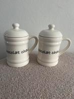 2 Riviera Masion chocolade mokken, Ophalen of Verzenden, Aardewerk, Overige stijlen, Kop(pen) en/of Schotel(s)
