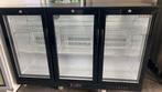 Bar backbar koelkast glazen deur 3 deurs Nieuw !!!, Ophalen, Zo goed als nieuw, 45 tot 60 cm, Zonder vriesvak