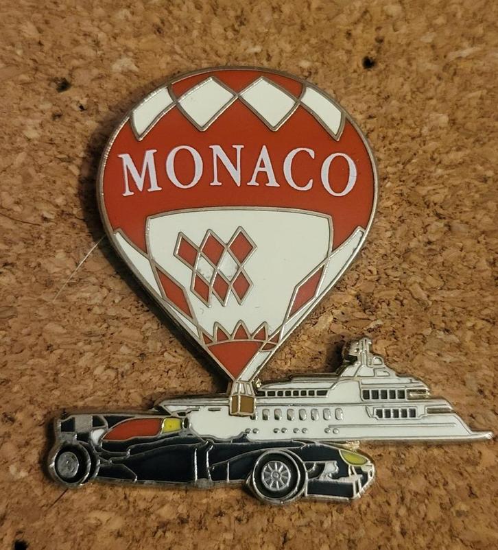 Ballonpin monaco, Verzamelen, Speldjes, Pins en Buttons, Ophalen of Verzenden