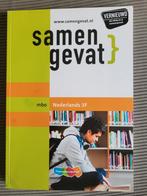 J. van Nassau - MBO Nederlands 3F, J. van Nassau, Ophalen of Verzenden, Zo goed als nieuw, Nederlands