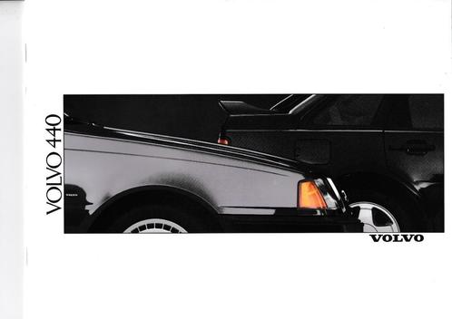 Volvo 440 (DL/GL/GLE/GLT/Turbo), 1989, Boeken, Auto's | Folders en Tijdschriften, Zo goed als nieuw, Volvo, Ophalen of Verzenden