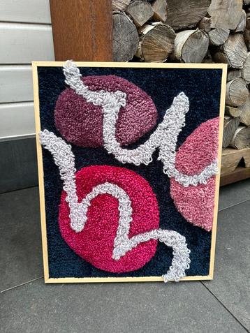 Uniek wandkleed met 3D effect 53 cm x 43 cm beschikbaar voor biedingen