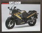 Folder Kawasaki GPZ600R-A5 - 1989 (Engels), Verzenden, Kawasaki