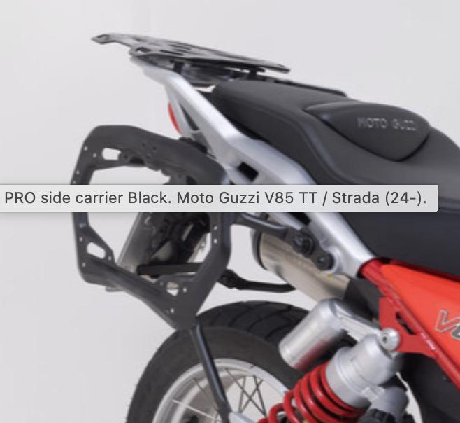 kofferrek moto guzzi v85 e5+ modellen, Motoren, Accessoires | Koffers en Tassen, Nieuw, Ophalen of Verzenden