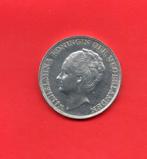 WILHELMINA GULDEN 1944 EP ZILVER EEN HELE MOOIE MUNT, Postzegels en Munten, Munten | Nederland, 1 gulden, Zilver, Ophalen of Verzenden