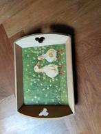 Kinder theeblad, Ophalen of Verzenden, Zo goed als nieuw, Rechthoekig, Hout