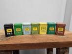 7 LEUKE VINTAGE THEEBLIKJES - "JOHN WAGNER & SONS", Verzamelen, Ophalen of Verzenden, Gebruikt, Thee, Overige merken