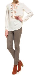NYDJ ashwood jersey 14% stretch legging broek mt 6 36/S, Bruin, Nieuw, Ophalen of Verzenden, NYDJ