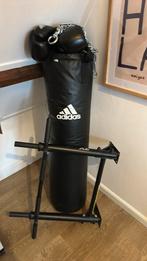 Adidas Bokszak + bokshandschoenen & JX pull up bar, Ophalen, Gebruikt, Bokszak