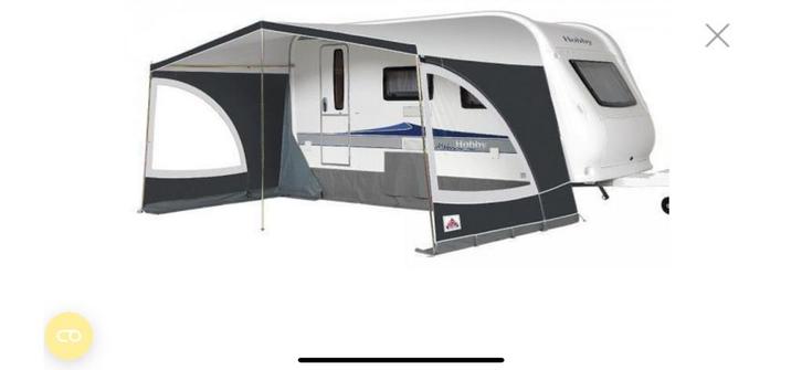 Doréma luifel Panorama excl. frame - Antr/Grijs. Maat 11, Caravans en Kamperen, Caravan accessoires, Gebruikt, Ophalen