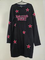 NIKKIE Zwarte Sweater Jurk Donald Duck - Disney, Maat 38/40 (M), Zwart, Ophalen of Verzenden, Zo goed als nieuw