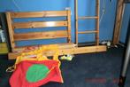 Halfhoogslaper van FLEXA 90X200 CM. incl.speeltent, Ophalen, 85 tot 100 cm, Gebruikt, Lattenbodem