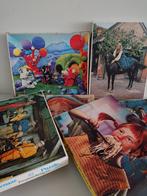 Zes jaren 70 puzzels TV series Pippi Tita Tovenaar Nostalgie, Verzenden, Meer dan 50 stukjes, Gebruikt, 4 tot 6 jaar