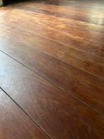 Hardhouten vloer 60m2 Jatoba hout, Doe-het-zelf en Verbouw, Ophalen, Gebruikt, Vloerdelen of -planken, 10 m² of meer