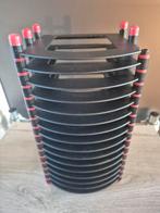 CD rek, Huis en Inrichting, Woonaccessoires | Cd- en Dvd-rekken, Kunststof, Minder dan 25 discs, Ophalen of Verzenden, Zo goed als nieuw