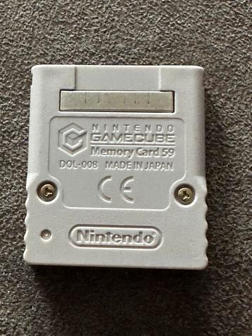 GameCube originele oude Geheugenkaart 59 beschikbaar voor biedingen