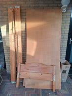 GRATIS Grenen bed 80x200cm, Huis en Inrichting, Slaapkamer | Bedden, Ophalen, Gebruikt, Eenpersoons, Hout