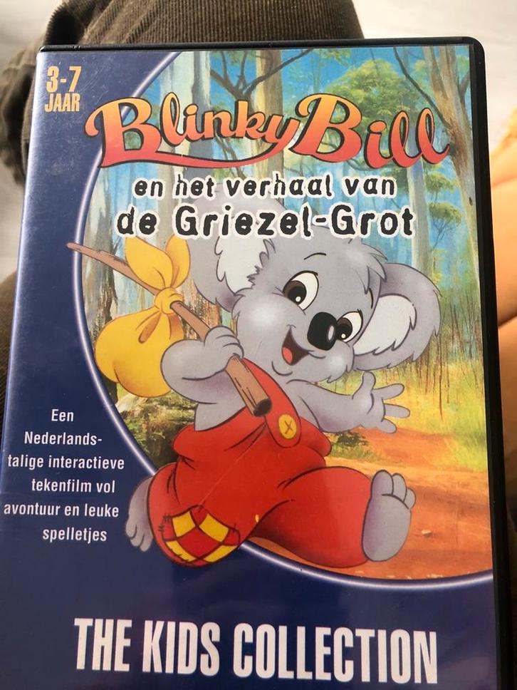 Blinky Bill DVD - De Griezel-Grot, Cd's en Dvd's, Dvd's | Kinderen en Jeugd, Gebruikt, Film, Dieren, Alle leeftijden, Ophalen of Verzenden
