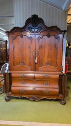 18e eeuws Hollands kabinet open knieen mahonie, Antiek en Kunst, Ophalen