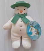 Snowman pluche knuffeltje, Ophalen of Verzenden, Zo goed als nieuw, Stoffen beer, Overige merken