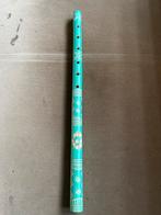 Turquoise Houten Fluit, Muziek en Instrumenten, Ophalen of Verzenden, Zo goed als nieuw, Overige typen