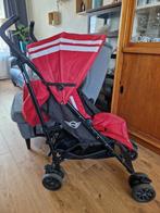 Mini Easywalker rood met ligstand + verstelbaar + inklapbaar, Ophalen, Gebruikt, Overige merken, Verstelbare rugleuning