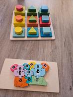 Houten Puzzels - Vormen & Koala's, 2 tot 4 jaar, 10 tot 50 stukjes, Ophalen of Verzenden, Zo goed als nieuw