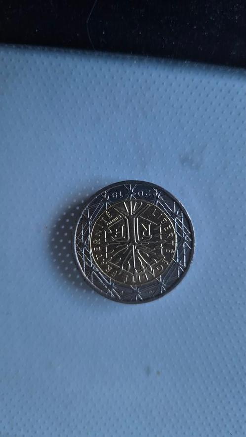 liberte egalite fraternite 2 euro munten, Postzegels en Munten, Munten | Europa | Euromunten, 2 euro, Frankrijk, Ophalen of Verzenden