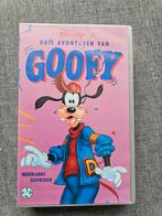 Disney Goofy - Drie Avonturen VHS, Cd's en Dvd's, VHS | Kinderen en Jeugd, Ophalen, Tekenfilm, Alle leeftijden, Kinderprogramma's en -films