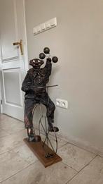 Clown op fiets van papier maché, Ophalen, Zo goed als nieuw, Fantasy