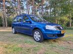 Dacia Logan 1.6 16V MCV 77KW 7P 2009 Blauw, Auto's, Stof, Zwart, Blauw, 7 stoelen