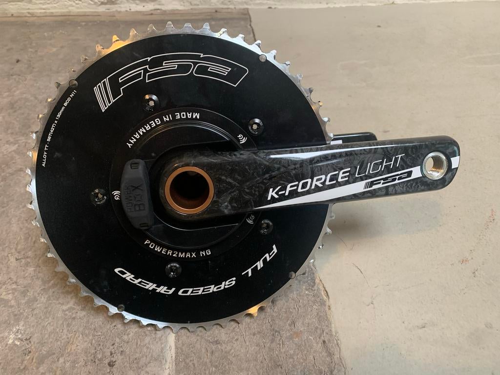 FSA K-Force Light Crankstel - Nieuw, Sport en Fitness, Fitnessmaterialen, Nieuw, Overige typen, Ophalen of Verzenden