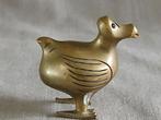 Klein bronzen beeldje van Dodo,, Ophalen of Verzenden, Zo goed als nieuw, Dier