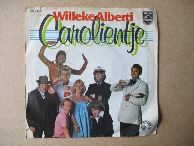 s0012 willeke alberti - carolientje, Ophalen, Gebruikt, Overige genres, 7 inch