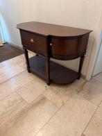 Antieke Console Tafel met Lade, Huis en Inrichting, Tafels | Sidetables, Gebruikt, 100 tot 150 cm, Ophalen of Verzenden, Minder dan 25 cm