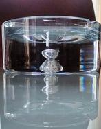 krosno supermooie grote heldere asbak met druppel erin, Antiek en Kunst, Antiek | Glas en Kristal, Ophalen