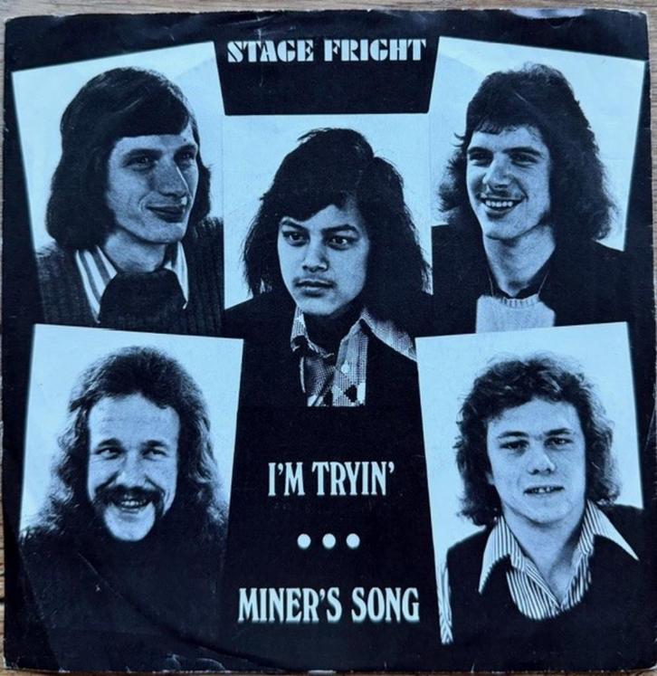 Stage Fright - I'm tryin'   Zeldzaam NEDERBEAT, Cd's en Dvd's, Vinyl Singles, Zo goed als nieuw, Single, Pop, 7 inch, Ophalen