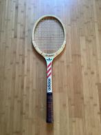 Adidas🥎 Nastase houten Tennisracket met Hoes, Adidas, Gebruikt, Ophalen of Verzenden, Racket