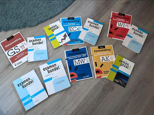 Examenbundels en Samenvatting HAVO, Boeken, Schoolboeken, Gelezen, Aardrijkskunde, HAVO, Ophalen