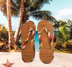 Eco bamboe slippers maat 39 NIEUW strand, zwembad sauna, Kleding | Dames, Schoenen, Slippers, Overige kleuren, Nieuw, Ophalen of Verzenden