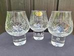 3 vintage kristal whiskey glas snifter whisky kristalglas, Antiek en Kunst, Ophalen of Verzenden