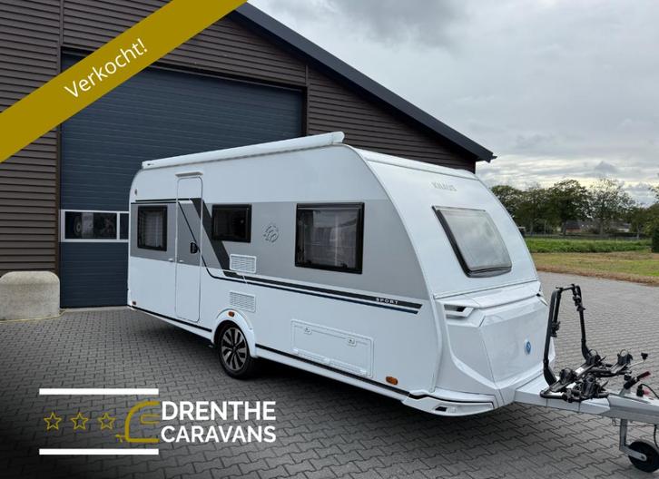 Knaus Sport 460 EU Design Plus NIEUW, Caravans en Kamperen, Caravans, Bedrijf, tot en met 4, 1000 - 1250 kg, Standaardzit, Knaus