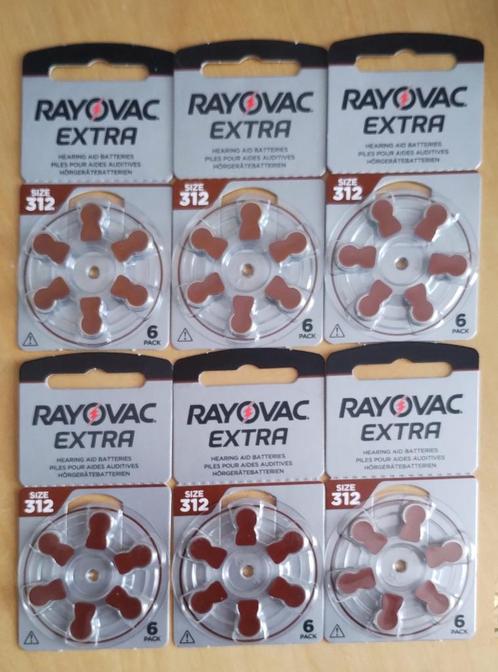Rayovac extra gehoorapparaat batterijen 36 stuks, Audio, Tv en Foto, Accu's en Batterijen, Nieuw, Ophalen of Verzenden