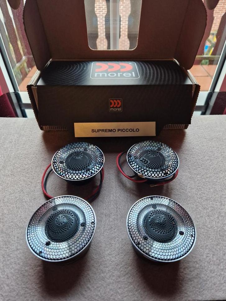 Morel piccolo Clones! Luidspreker tweeter Melodavid, Auto diversen, Autospeakers, Zo goed als nieuw, Ophalen of Verzenden