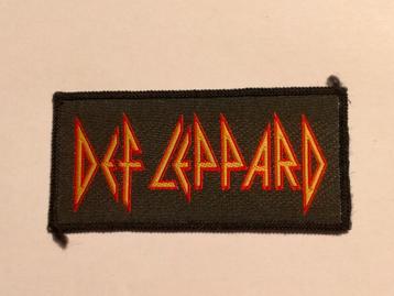 Def Leppard metal vintage logo kleding embleem patch RARE beschikbaar voor biedingen