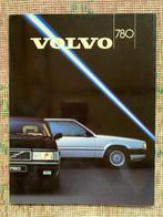 Zeldzame brochure Volvo 780 V6 Bertone Coupe 1987 Nederlands, Volvo, Nieuw, Volvo, Ophalen of Verzenden