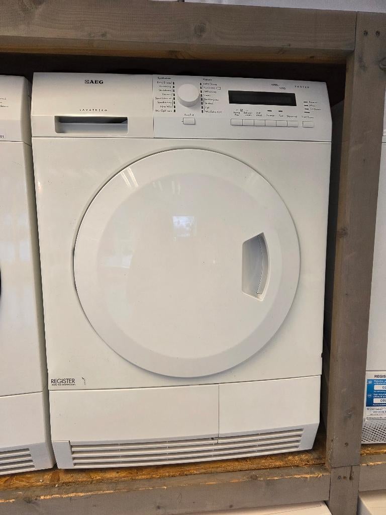 AEG droger, Ophalen, 6 tot 8 kg, Gebruikt, Anti-kreukfase