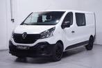 Renault Trafic 1.6 dCi 125 pk Dubbel Cabine 5-Zits Navi, Cam, Auto's, Bestelauto's, Voorwielaandrijving, Gebruikt, 2000 kg, Wit